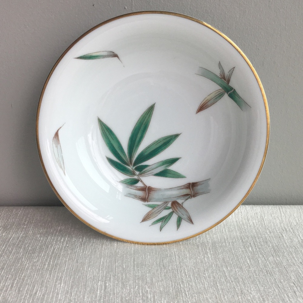 vintage NORITAKE china dish <BAMBOO>